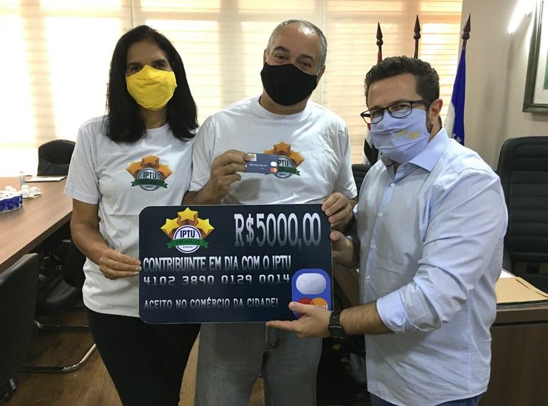 Moradores do Verava ganham R$ 5 mil com o IPTU Premiado