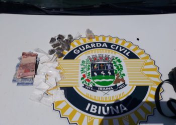 GCM realiza apreensão de drogas no bairro Tavares