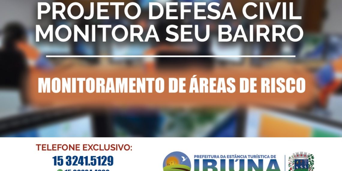 Defesa Civil inicia projeto “Defesa Civil Monitora Seu Bairro”
