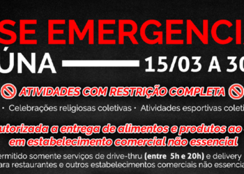 Ibiúna segue determinação do Estado e entra na ‘Fase Emergencial’ na próxima segunda-feira (15)
