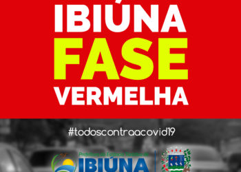 Município irá à fase vermelha na próxima terça-feira (7)