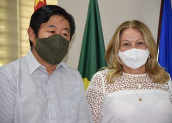 Deputada Maria Lúcia Amary visita prefeito Paulinho Sasaki