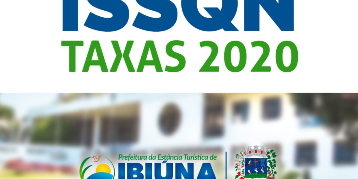 Prefeitura disponibiliza carnês de ISSQN 2020