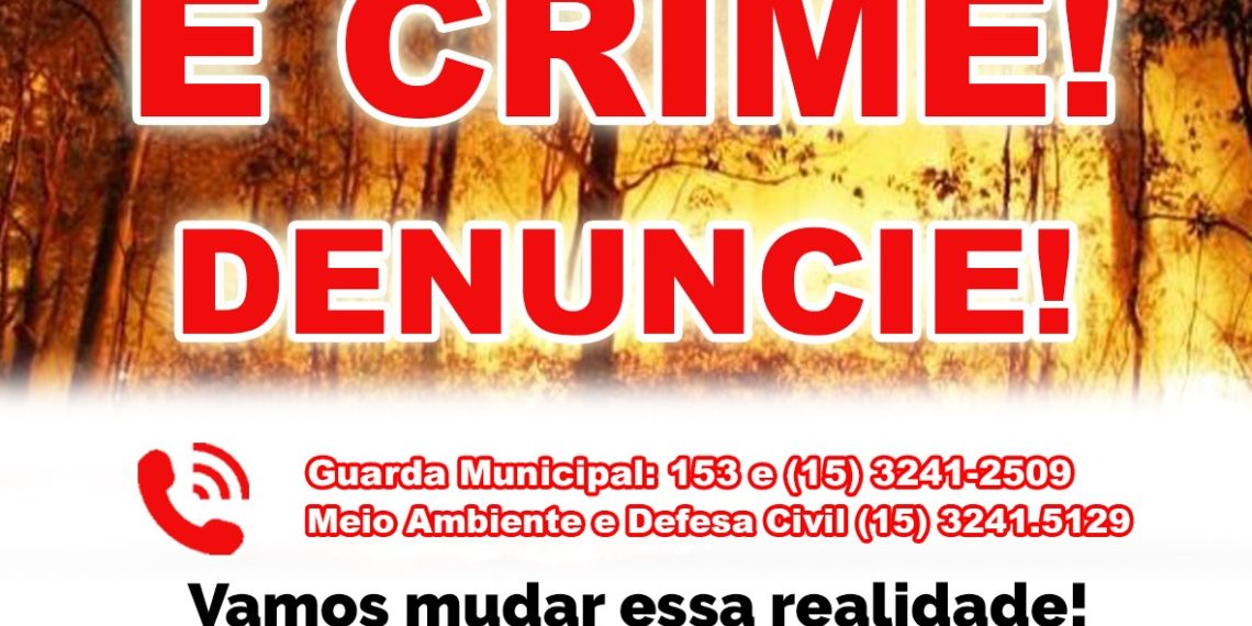 Placas contra queimadas são implantadas em Ibiúna