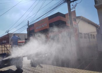 Prefeitura de Ibiúna intensifica pulverização das ruas do município
