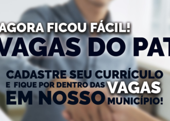 Plataforma Vagas do PAT está disponível no site da Prefeitura de Ibiúna
