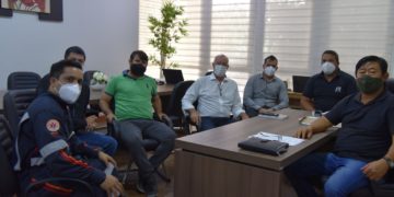 Prefeito Paulinho Sasaki recebe visita do Deputado Federal Herculano Passos