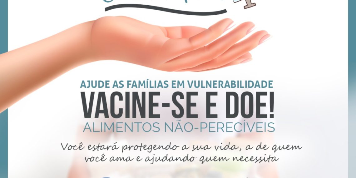 Vacina Contra a Fome: Campanha continua durante a vacinação Covid-19 em Ibiúna; participe