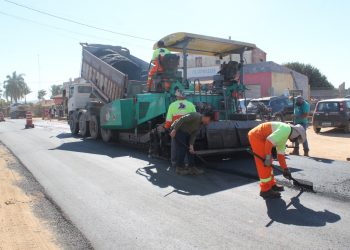 Estrada do Lageadinho: Obra de recapeamento segue em ritmo acelerado