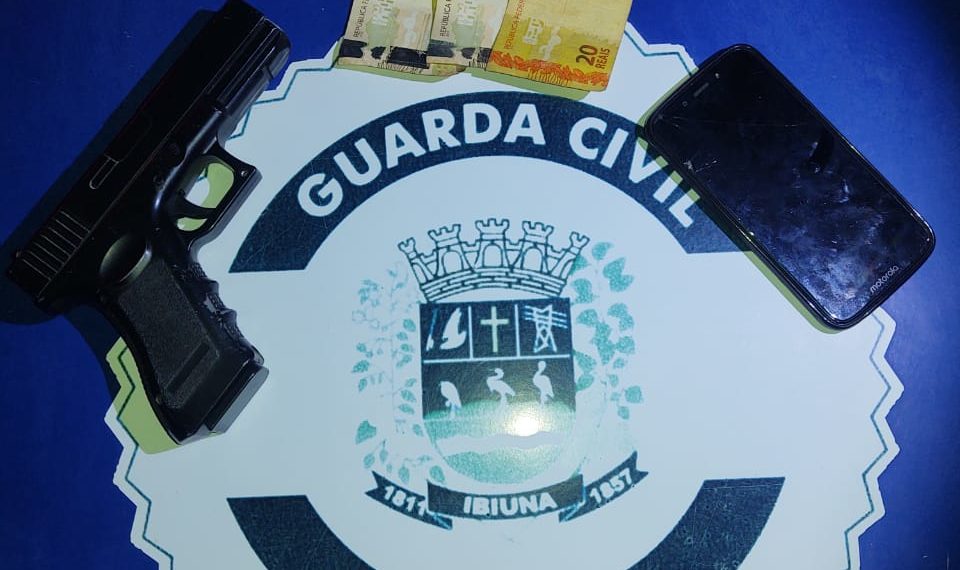 GCM prende suspeito de assalto à mão armada