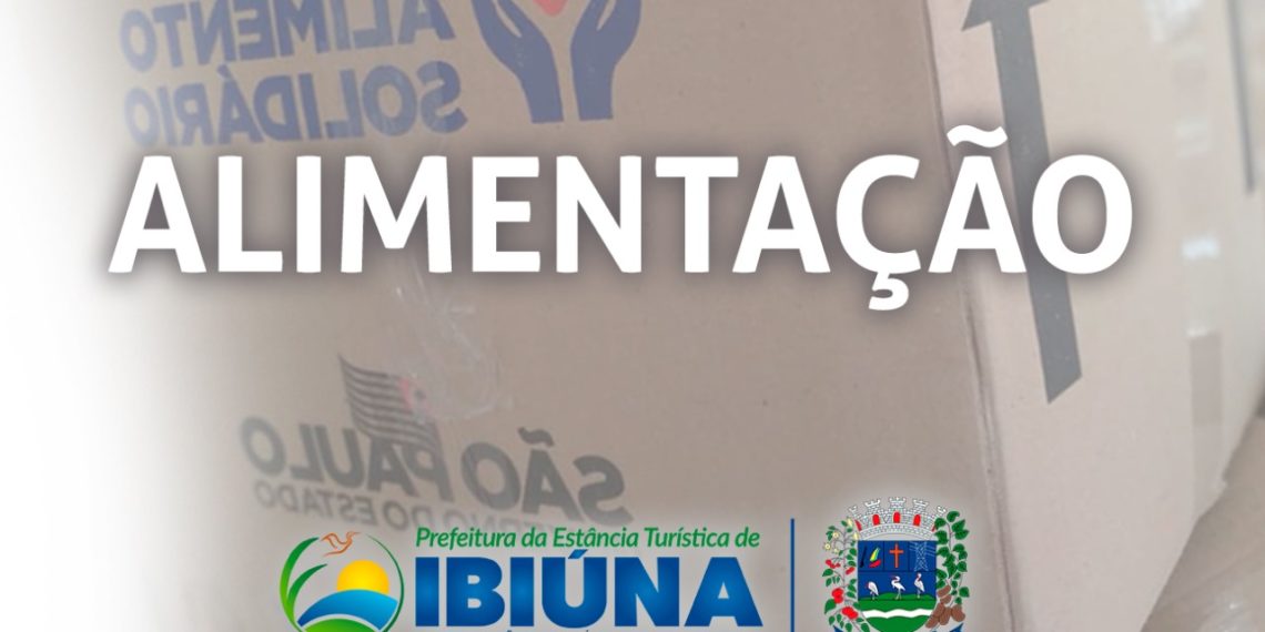 Prefeitura segue entregando as Cestas de Alimentos