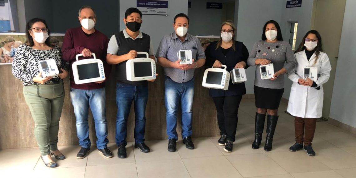 Prefeito Paulinho Sasaki entrega novos equipamentos para o Hospital Municipal