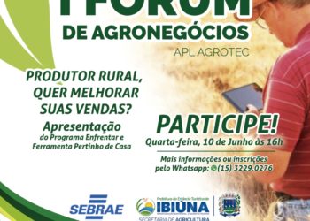 1º Fórum de Agronegócio visa melhorar vendas de produtores rurais