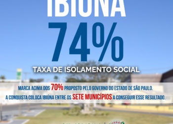 Ibiúna atinge meta de taxa de isolamento proposta pelo Governo Estadual