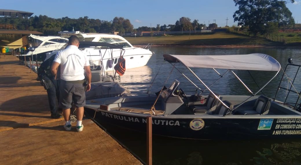 GCM e Marinha realizam ação na Represa de Itupararanga