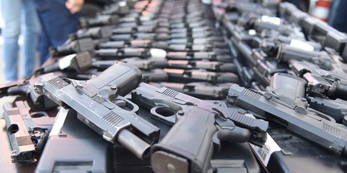 Ibiúna recebe doação de 70 armas para a GCM