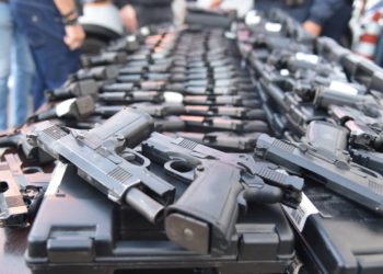 Ibiúna recebe doação de 70 armas para a GCM