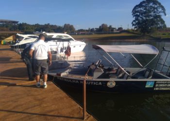 GCM e Marinha realizam ação na Represa de Itupararanga
