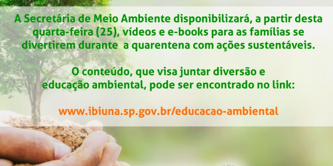 SEMA disponibiliza atividades sustentáveis para diversão durante a quarentena