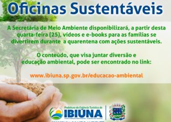 SEMA disponibiliza atividades sustentáveis para diversão durante a quarentena