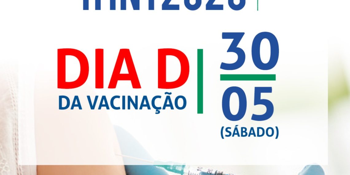 Dia D da Vacinação contra H1N1 será neste sábado (30)