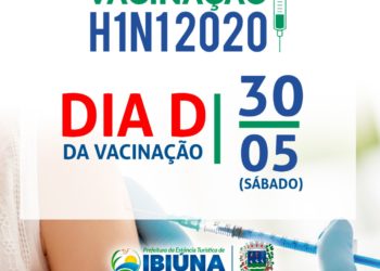 Dia D da Vacinação contra H1N1 será neste sábado (30)