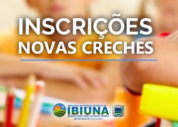 Secretaria de Educação abre inscrições para matrículas nas novas creches