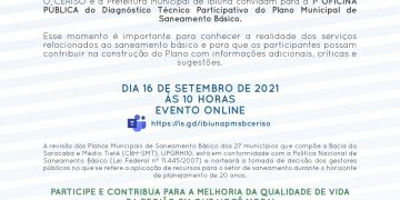 Prefeitura de Ibiúna realiza 1º Oficina Pública do Plano Municipal de Saneamento Básico