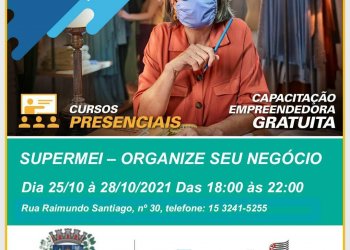 Sebrae Aqui Ibiúna oferece curso para microempreendedores