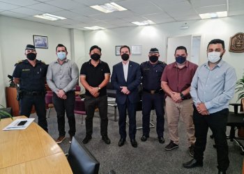 Prefeito Paulinho Sasaki se reúne com Secretário Executivo de Segurança Pública do Estado de São Paulo