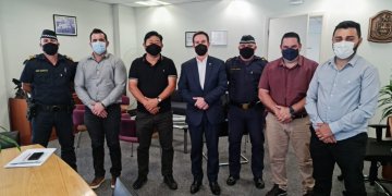 Prefeito Paulinho Sasaki se reúne com Secretário Executivo de Segurança Pública do Estado de São Paulo