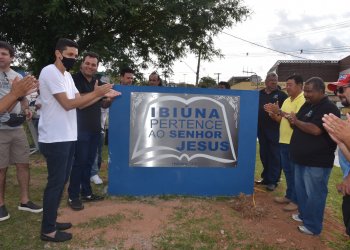 Prefeito Paulinho Sasaki participa de culto inaugural das placas ‘Ibiúna Pertence ao Senhor Jesus’