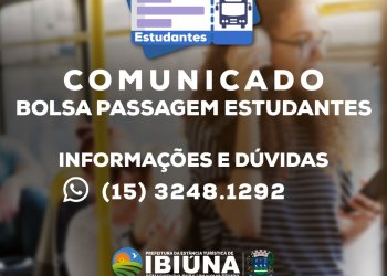 Secretaria de Educação abre cadastro para o Bolsa Passagem