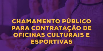Prefeitura de Ibiúna lança chamamento público para contratação de oficinas culturais e esportivas