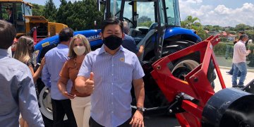 Prefeito Paulinho Sasaki participa do lançamento Plataforma Nova Frota São Paulo