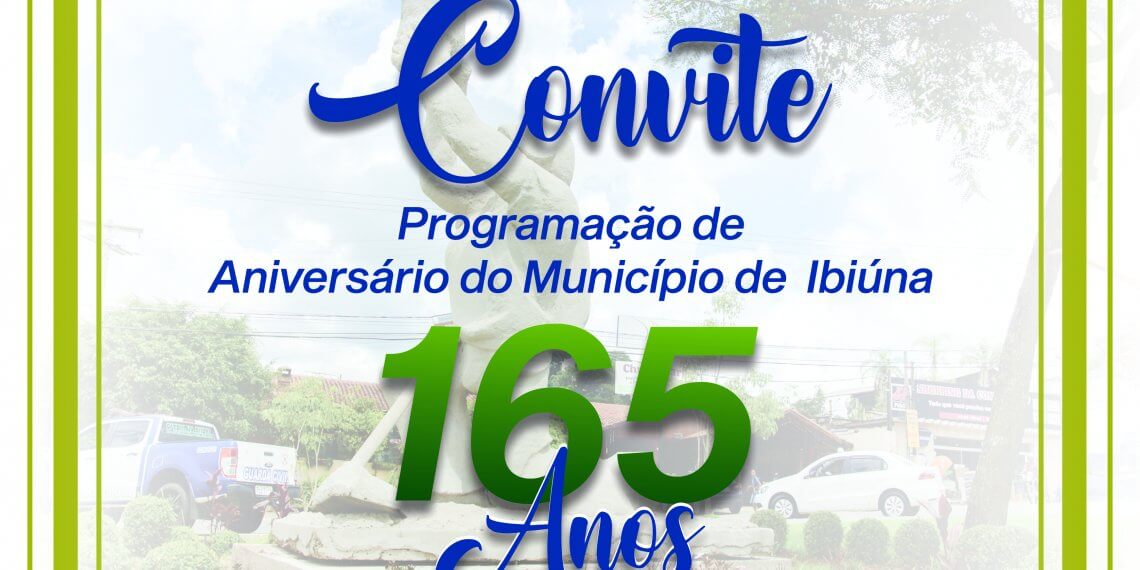 165 anos de Ibiúna: Prefeitura prepara programação especial para semana de aniversário