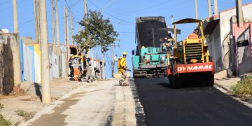 Ruas Alemanha e Escócia foram asfaltadas no Residencial Europa
