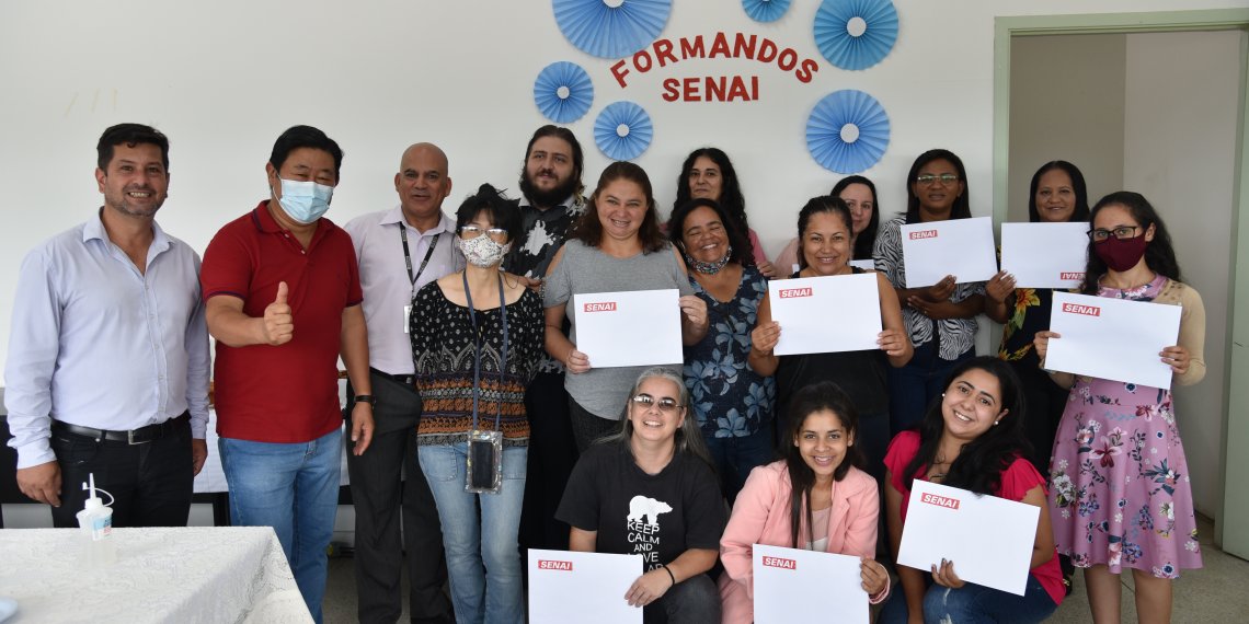 Alunos de curso do Senai Ibiúna recebem certificado de conclusão