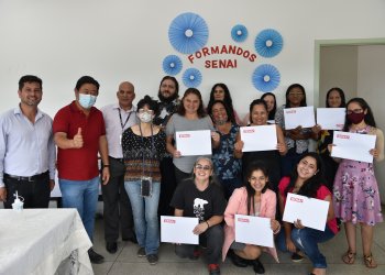 Alunos de curso do Senai Ibiúna recebem certificado de conclusão