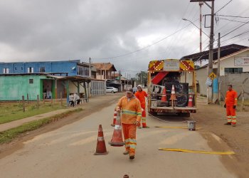Trabalho de conservação e zeladoria no trajeto para o Sertão é intensificado