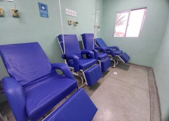 Novas cadeiras instaladas para medição