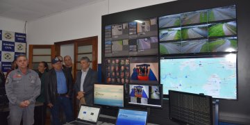 Inauguração das bases da GCM e nova Central de Monitoramento