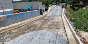 ASFALTO NA RUA JOÃO ANTÔNIO DOMINGUES, NO PARURU
