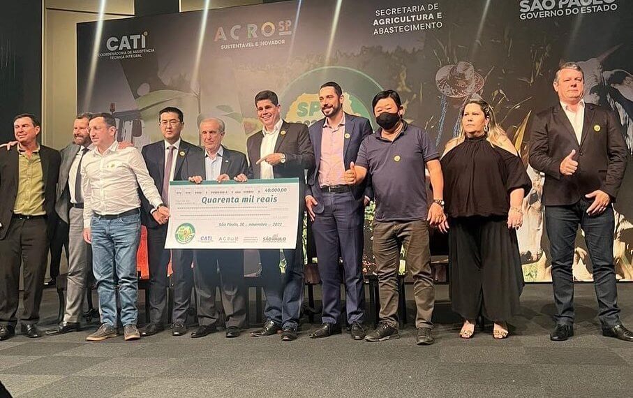 IBIÚNA FICA EM 17º LUGAR EM RANKING PAULISTA DE MUNICÍPIOS AGRO E GANHA PRÊMIO