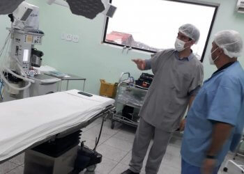 MÉDICOS E ENFERMEIROS RECEBEM TREINAMENTO PARA CAPACITAÇÃO DE NOVOS EQUIPAMENTOS