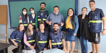 AGENTES DE SAÚDE DAS UBS’s DA ZONA RURAL RECEBEM COLETES DE IDENTIFICAÇÃO