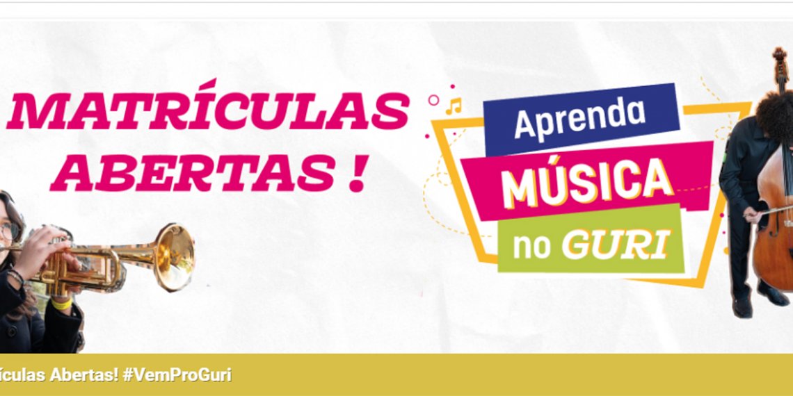 Projeto Guri está com matrículas abertas