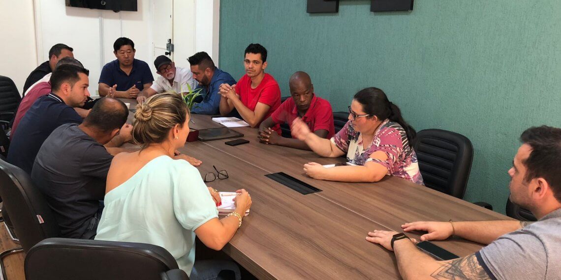 Reunião com a Defesa Civil para tratar sobre chuvas