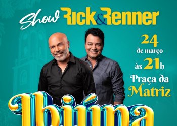 Rick & Renner se apresentam no aniversário de Ibiúna 