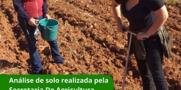 Secretaria de Agricultura realiza coleta para análise de solo